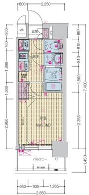 プレサンス岐阜ゼクシスの間取り画像