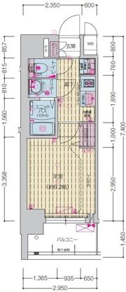 プレサンス岐阜ゼクシスの間取り画像
