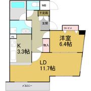 ラッフル千代田の間取り画像