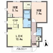 ディアス青葉・Ⅱの間取り画像