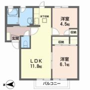 フォレストコートの間取り画像