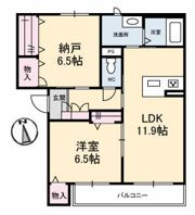 ラ・グラースNの間取り画像