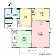 ディアス西天神の間取り画像