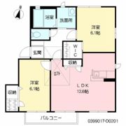 ディアスメディオ D棟の間取り画像