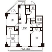 グランドハイリス本山の間取り画像