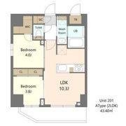 S-RESIDENCE浅草clarityの間取り画像