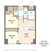 S-RESIDENCE浅草clarityの間取り画像