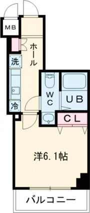 S-RESIDENCE横濱吉野町burgeonの間取り画像