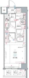 クレヴィスタ高砂Ⅱの間取り画像