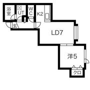 ライフステージ本通の間取り画像