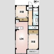 豊ハイツの間取り画像
