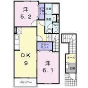 ラッフィナート ベルの間取り画像