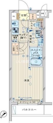 ルーブル横濱矢向弐番館の間取り画像