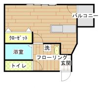 金屋町グランデの間取り画像