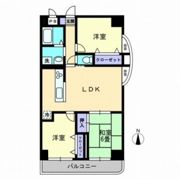 レイクウエストの間取り画像