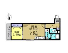 T.T.R新松戸の間取り画像