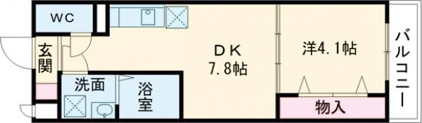 トレステーラ UGの間取り画像