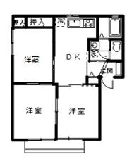 グランツフォースト B棟の間取り画像