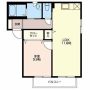 センチュリーコート 高宮の間取り画像