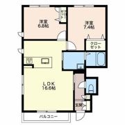 MASTTOWN GARDENS Aの間取り画像