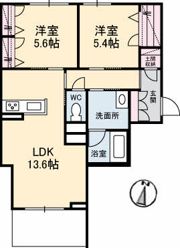 ポルテ ボヌールの間取り画像