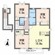 シャーメゾン・ブラン C棟の間取り画像