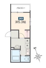 クオーレ小手指の間取り画像