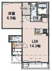 コンフォートMヒルズ三番館の間取り画像