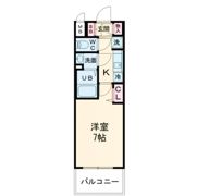 プレサンスOSAKA DOMECITYクロスティの間取り画像