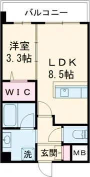 デ・クメール滑石の間取り画像