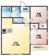 SunMark田村の間取り画像