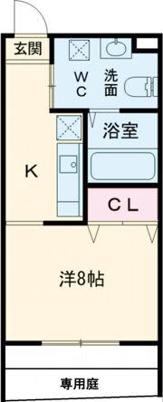 セレーノはびきのの間取り画像