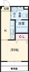 セレーノはびきのの間取り画像