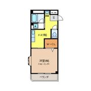 メゾンドクレールの間取り画像