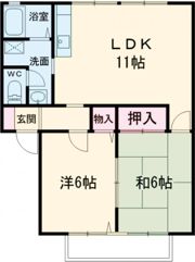 チェスナットの間取り画像