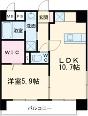 免疫ビルEXCIAⅡの間取り画像