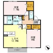 フォレスタ小津の間取り画像