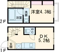 ヴィラ・フェリシアの間取り画像