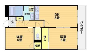 セレーノ祥豊の間取り画像