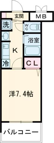 ロイヤルヒル神戸三ノ宮の間取り画像
