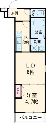 フジパレス俊徳道駅西の間取り画像