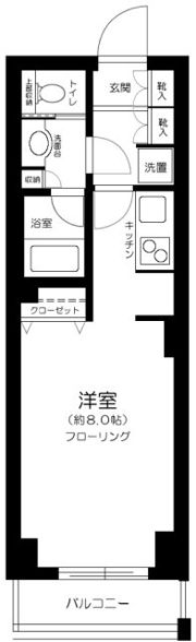 クリオ平和島の間取り画像