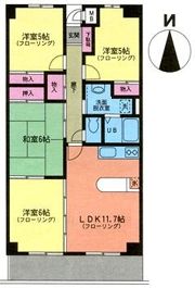 リブレ琥珀館の間取り画像