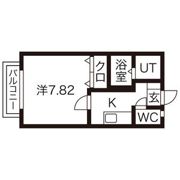 スターディオ エスの間取り画像