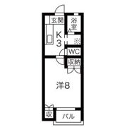クレアールの間取り画像