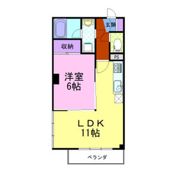 コーポラシオンの間取り画像