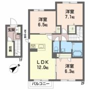 シャーメゾンSukeyaの間取り画像