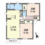 ボヌールⅡの間取り画像