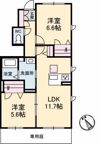 ファミールKⅡの間取り画像