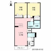 マリンガーデンの間取り画像
